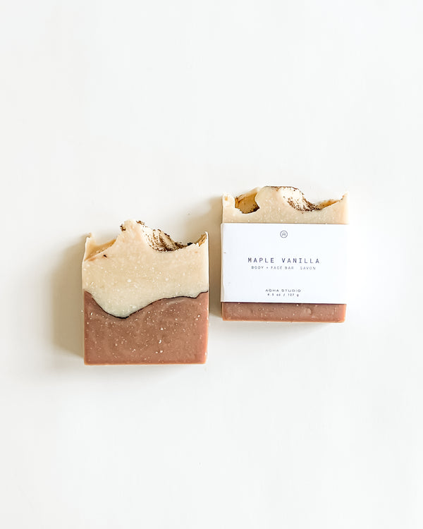 Maple Vanilla Body + Face Bar