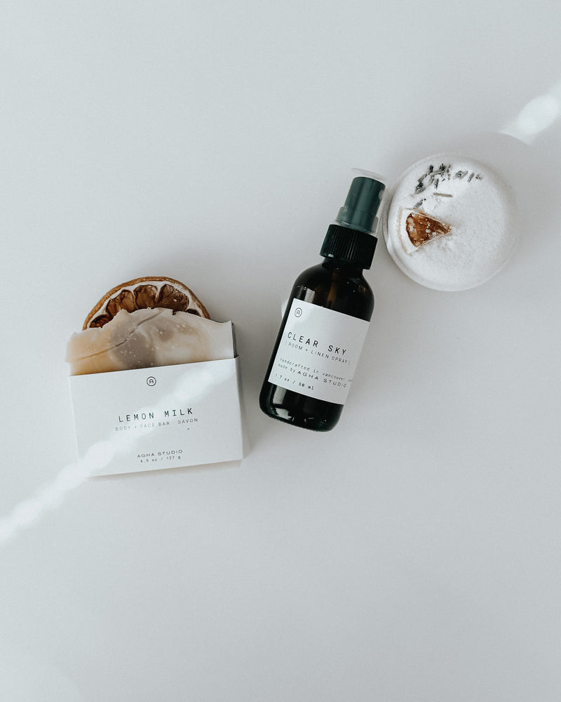Lemon Milk Body + Face Bar